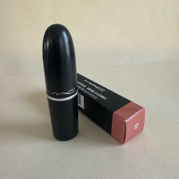 MAC COSMETICS Satin Lipstick 814 Myth Light Neutral Nude NIB - Picture 6 of 9